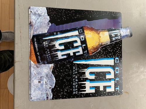 Colt 45 Premium Beer sign & Colt 45 Ice Sign NOS - Picture 3 of 4