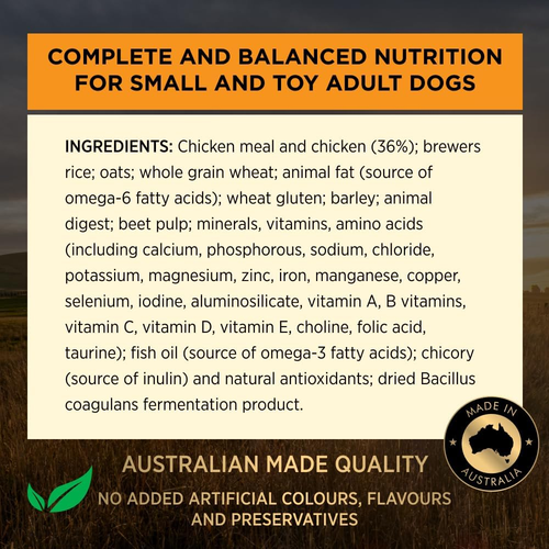 PRO PLAN Adult Small & Toy Breed Chicken Dry Dog Food 2.5Kg - Picture 6 of 10