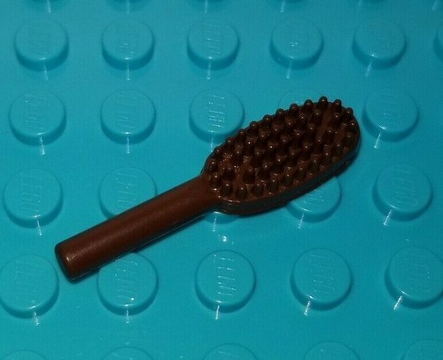 Lego Brown Brush Hair Salon Pet Grooming Horse Minidoll Gear Extra Tool Figure