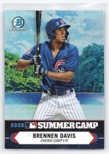 2021 Bowman Chrome #SC-15 Brennen Davis 2020 Summer Camp