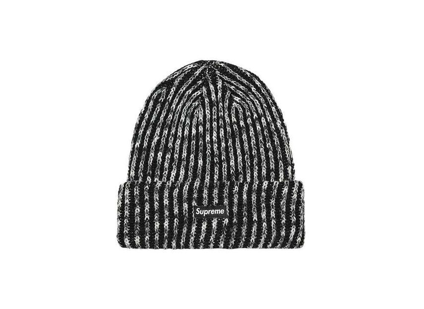 Supreme Rainbow Loose Gauge Beanie Black | eBay