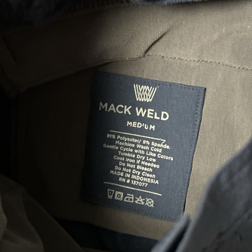 Pantalones Cortos Mack Weldon Para Hombre Golf Rendimiento Medianos Azul Marino Elastizados Bolsillos con Cremallera - Imagen 4 de 9