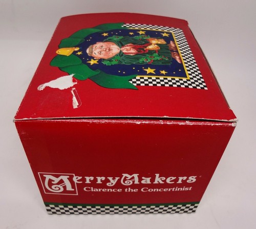 Dept 56 Merry Makers Clarence the Concertinist Porcelain Monk Friar Original Box - Picture 7 of 7