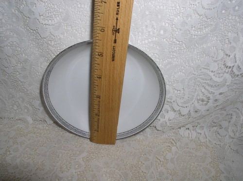 Tazón de baya de fruta Noritake Silver Key 5941 japonés - Imagen 2 de 4