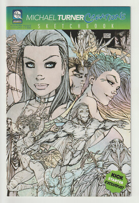Michael Turner Creations Sketchbook (2020) - Kick Starter