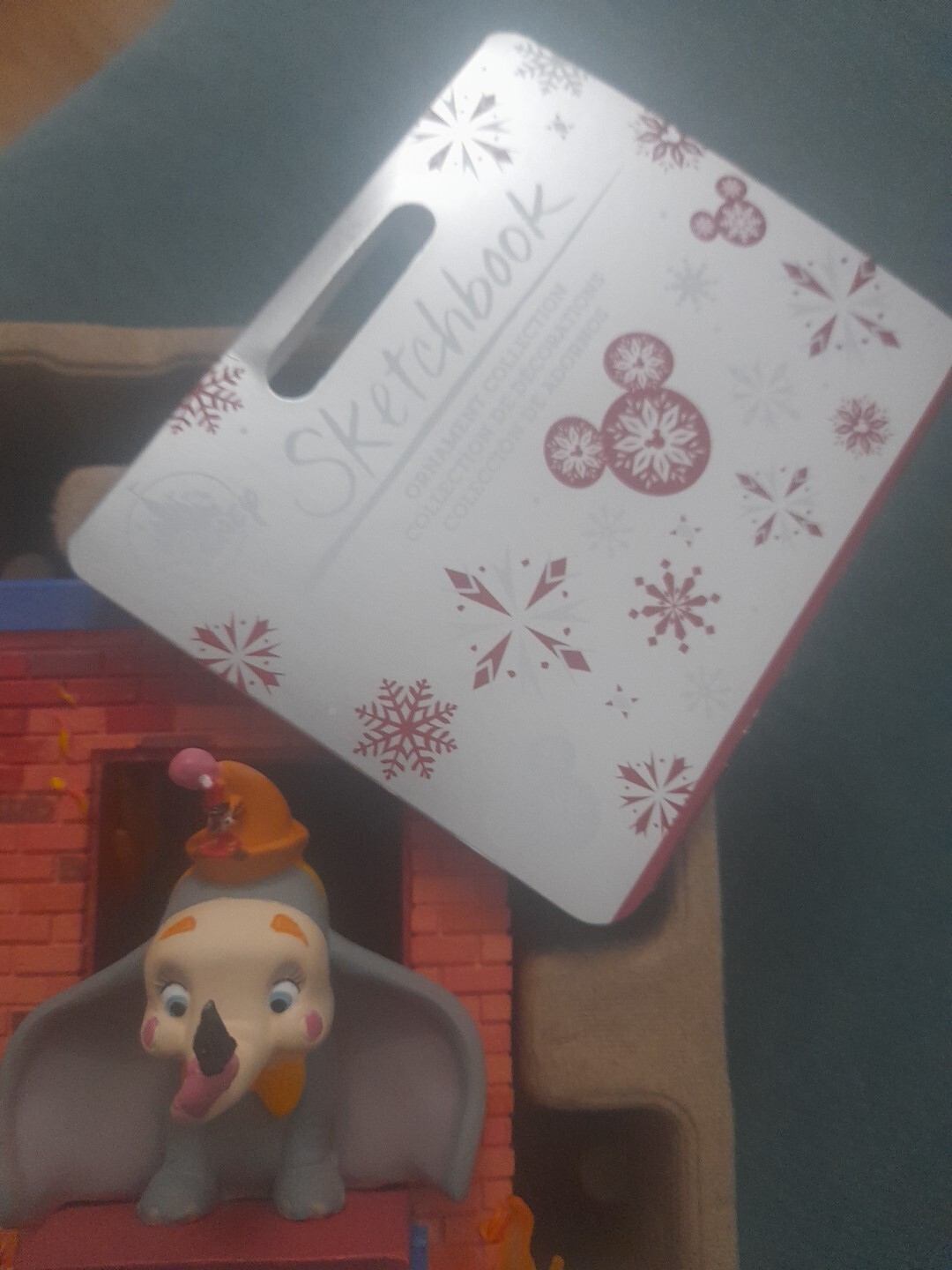 Disney Store Dumbo Hanging Ornament Sketchbook new with tags. eBay
