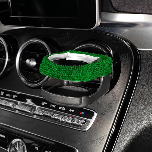 Universal Bling Rhinestone Car Cup Holder Air Vent Drink Water Bottle Stand Rack - Picture 28 of 28