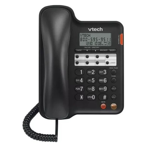 Vtech CD1153 Przewodowy głośnik Telefon z identyfikatorem dzwoniącego / Call Waiting™ - Zdjęcie 7 z 8