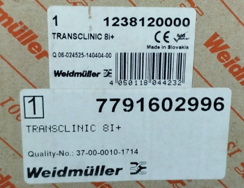 1238120000 TRANSCLINIC WEIDMULLER - Imagen 2 de 4