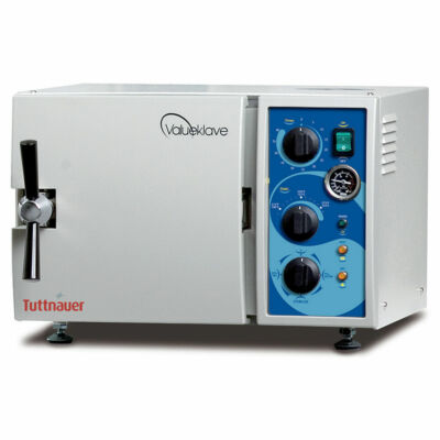 Tuttnauer VALUEKLAVE 1730 Manual Autoclave Sterilizer 7'' X 13'' Chamber Size