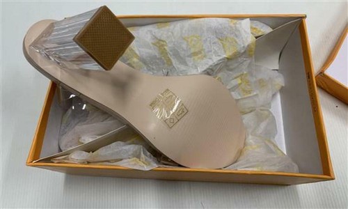 PUBLIC DESIRE ALIA CLEER STRAP SANDALS HEELS SZ 37 BNIB (SB46) - Picture 5 of 5