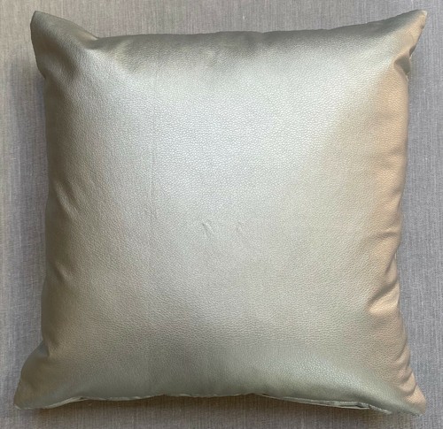 Supreme Quality Faux PVC Leather Handmade Cushion Covers Bed Sofa Home Decor - Picture 9 of 19