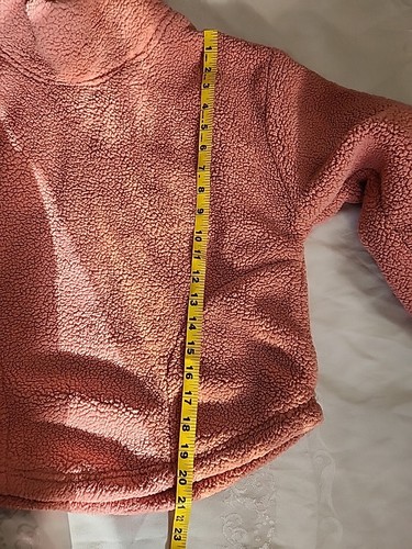 All In Motion Womens Medium Turtle Neck Fleece Sweater Long-Sleeve Pullover Pink - Picture 10 of 10