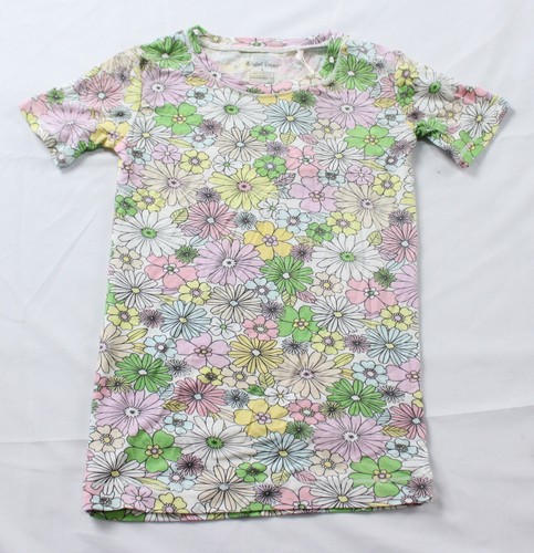 Angel Dear Girl's Printed Short Sleeve Shirt EJ3 Mixed Retro Floral Size 6 NWT