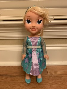 elsa plastic doll