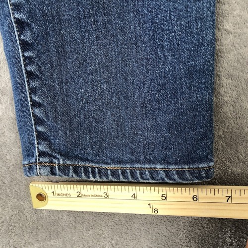 Madewell The Slim Boyjean Blue High Rise Size 28 Womens Jeans Waist 30 in - Picture 6 of 12