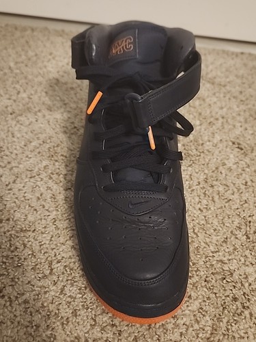 Nike Air Force 1 Mid Retro AO1639 400 AF1 FDNY NYC scarpa sneaker più coraggiosa uomo 12 - Foto 3 di 18