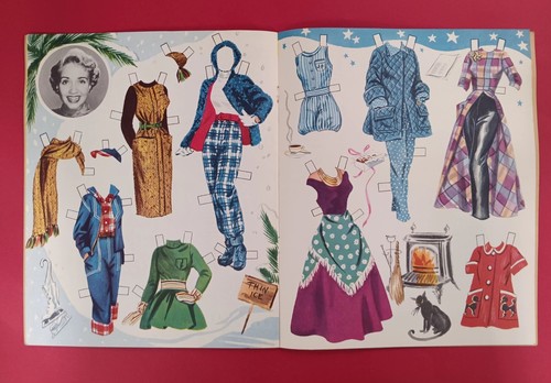 4 LOTS- Vintage Movie Star PAPERDOLLS; S.Temple, A.Gardner, G.Kelly, N.Wood +++ - Picture 23 of 40