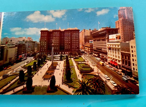 San Francisco CA Gray Line Bus Tour Post Card Photo View Booklet Vintage š - Picture 14 of 15