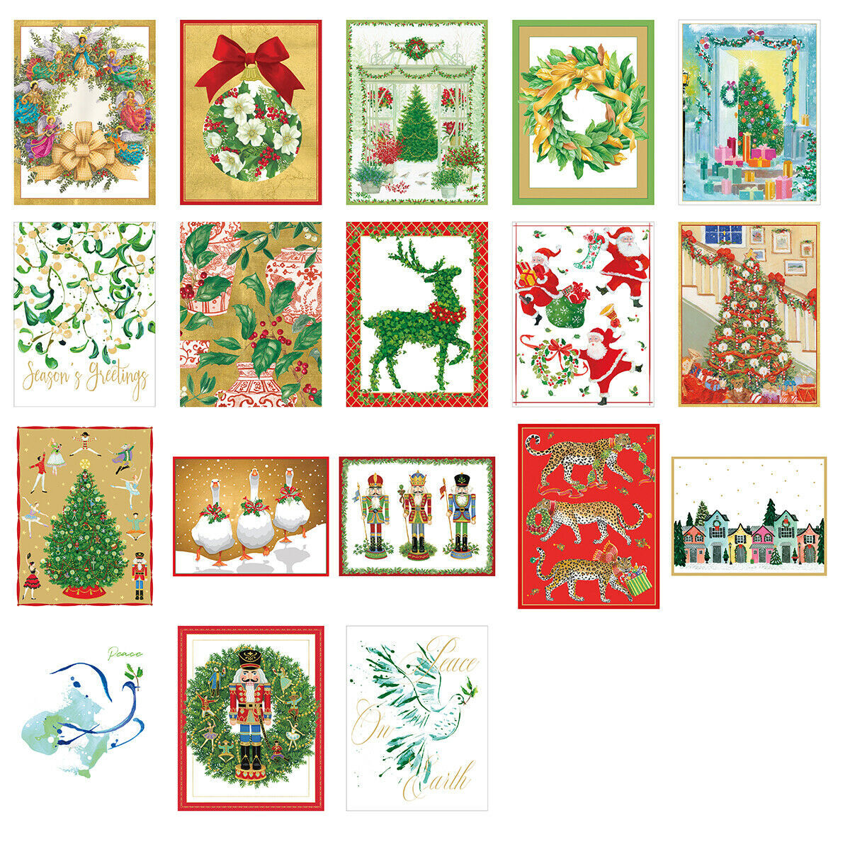 Caspari personalized christmas cards Clearance