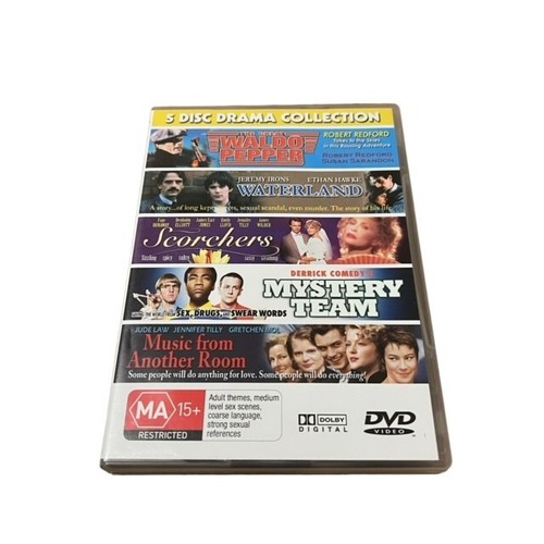 5 Disc Drama Collection The Great Waldo Pepper Waterland Region All Drama - Picture 4 of 6