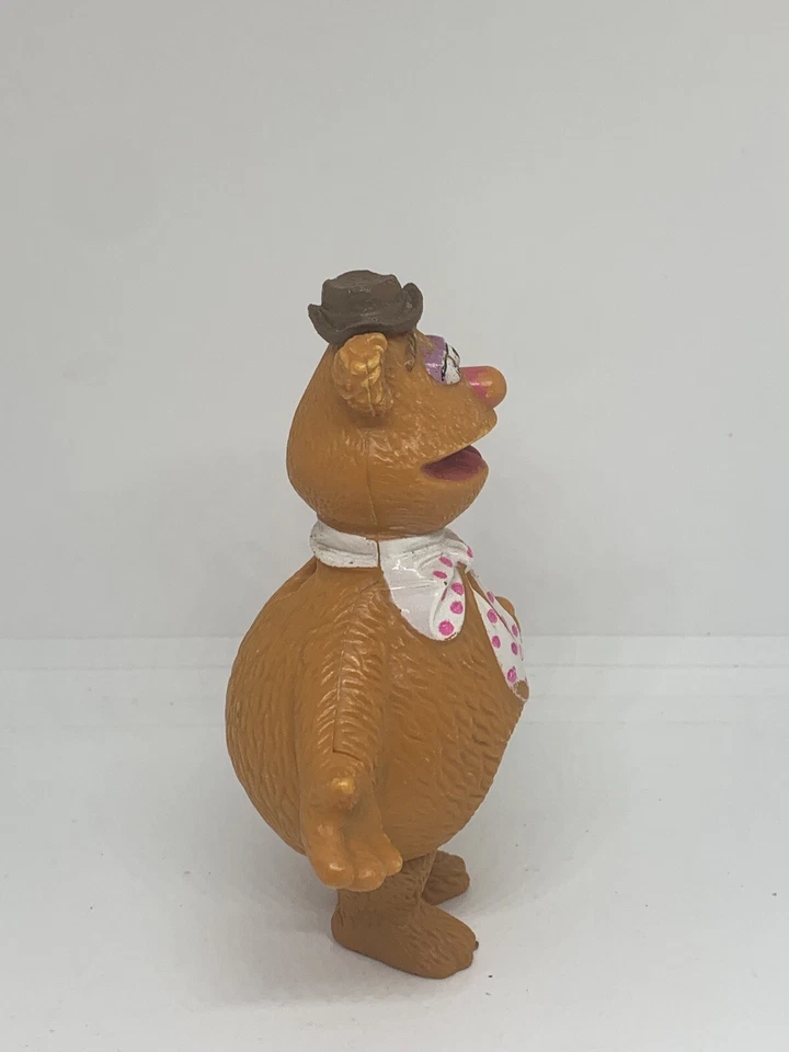 Figuras de acción vintage de los Muppets Rowlf y Fozzie Jim Henson años 70 Hong Kong Foto 3 de 4