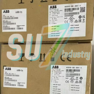 ABB ACS310-03E-02A1-4 Frequency Converte# 1pcs New In Box