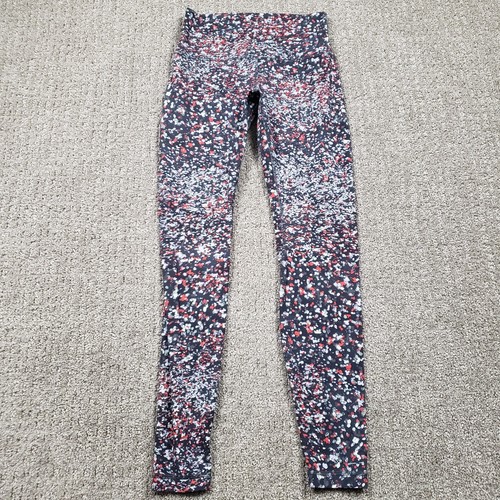 Lululemon Align Hose 28" Leggings Größe 6 Wasserblüte Multi hoher Bund Blumenmuster - Bild 2 von 13