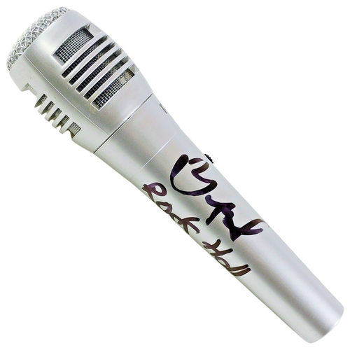DJ Yella NWA Signed Full Size Microphone Rock HOF Inscription Beckett BAS COA Ra - Picture 1 of 11