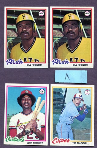 1978 Topps Baseball #295-500  You Pick  Complete Your Set   $2.00 Minimum Order - Picture 311 of 390