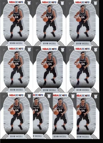 LOT OF (20) DEVIN VASSELL 2020/21 PANINI HOOPS #209 ROOKIE RC BASE FC7712 - Picture 2 of 2