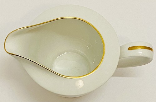 Sango Fine China “Belaire” Pattern Creamer Gold Rimmed, White, Floral, Excellent - Picture 2 of 6
