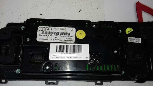 4F0919603 bildschirm für AUDI A6 3.0 TDI QUATTRO 2004 CAJA 1 2712392 - Bild 4 von 5