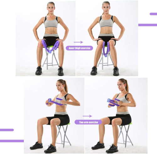 Thigh Master for Inner Thighs, Workout Equipment for Home Gym Yoga Sport Weight - Picture 4 of 12