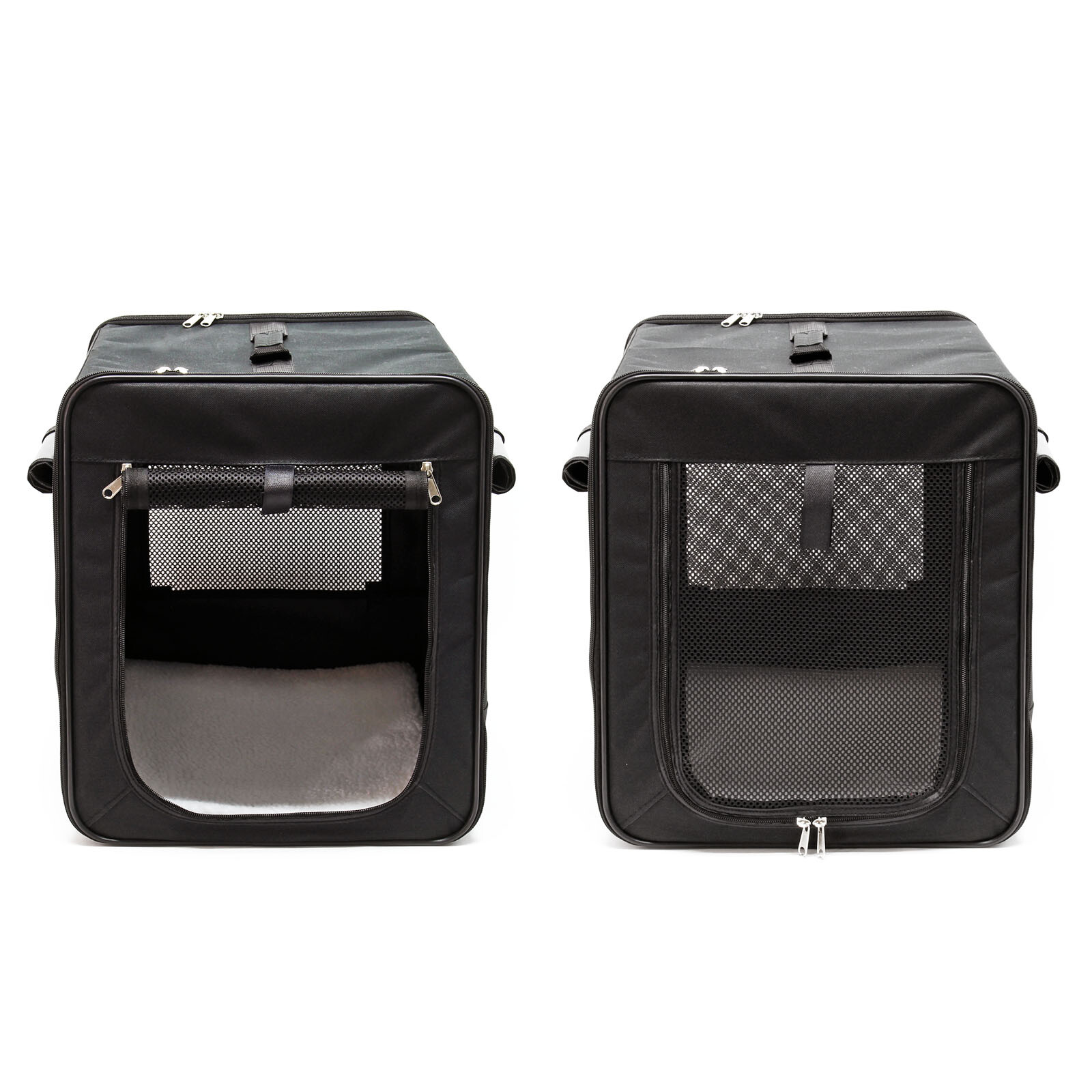 Transportbox XL faltbar 94x66x74 cm Hundebox Katzenbox Reisebox Autobox