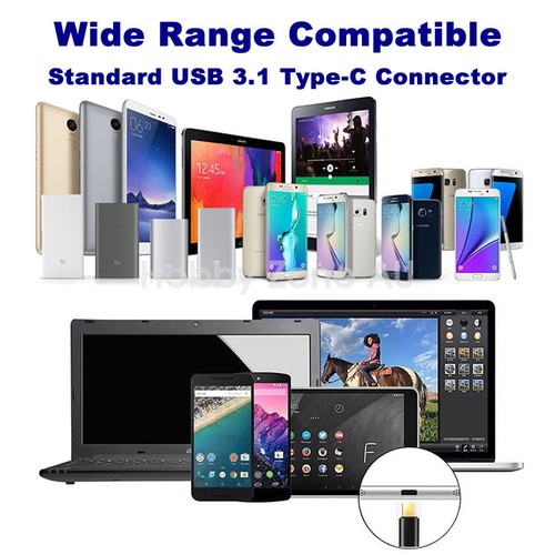 USB 3.1 Type C USB-C to Male Data Cable Fast Charging Braided 1M Samsung S23 S22 - Picture 8 of 8