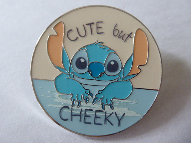 Disney Trading Pins DLP Stitch Cute But Cheeky | eBay