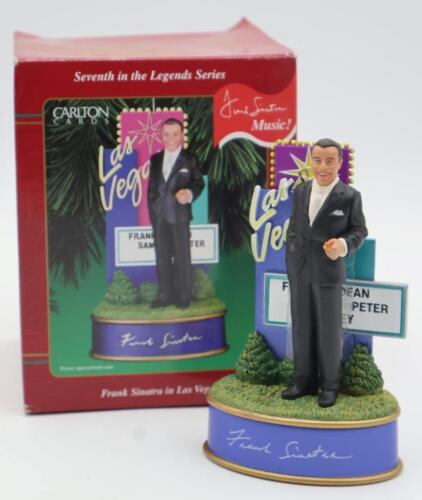 Carlton Cards Heirloom Collection Legends Series FRANK SINATRA SUERTE SER UNA DAMA