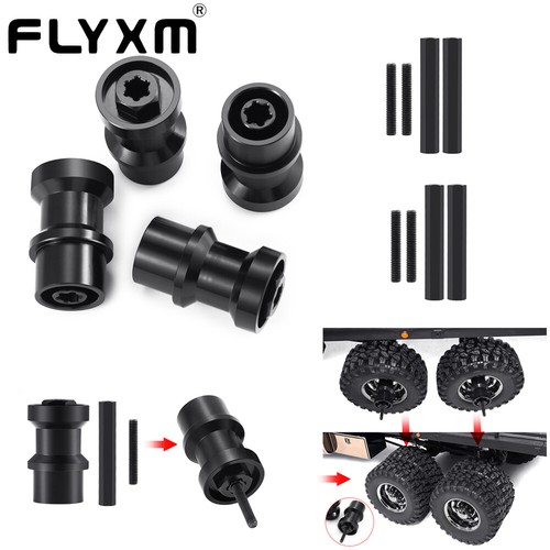 Kit doppia conversione FLYXM per Traxxas TRX-6 T6 pianale rimorchio BZ G63 RC auto - Foto 1 di 8