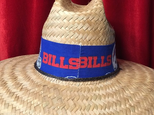 NFL Buffalo Bills Unisex Pescador, Salvavidas, Jardinería, Entrenadores Sombrero de Paja - Imagen 5 de 9