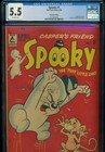 Casper's Friend Spooky #1 Cgc 5.5 Tuff Little Ghost Australian Variant File Copy
