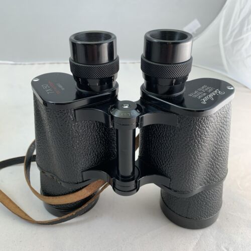 VINTAGE BINOLUX 7x50 BINOCULARS 372 FT AT 1000 YDS WITH CASE - Picture 4 of 14