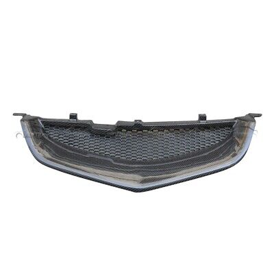 Accessoires de calandre avant en fibre de carbone pour Acura CL7 JDM 4DR économies M Style 03-05