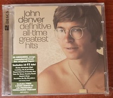 John Denver Definitive All-Time Greatest Hits 2 CD set BRAND NEW SEALED 