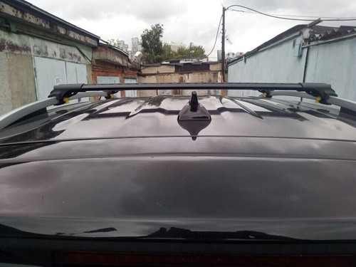 To Fits Fiat PANDA (169) HATCHBACK 2003-2011 Roof Rack Cross Bars Black set - Bild 13 von 24