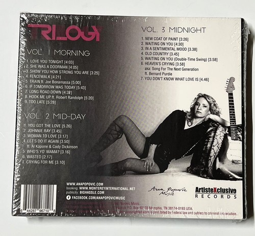 Trilogy by Ana Popovic (CD, 2016) 3 CD Box Set NEW - Picture 3 of 7