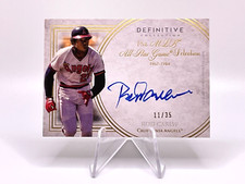 Rod Carew 2017 Topps Definitive Legendary Collection Auto #DCLA-RC /35 Sharp!