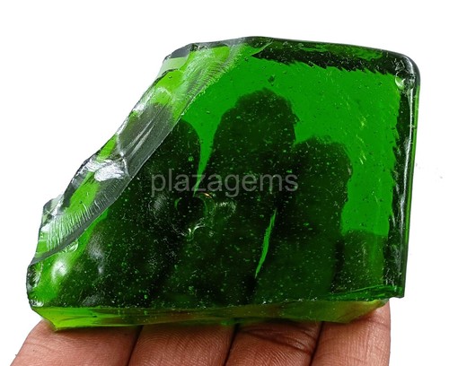 917.5 CT Natural Green Garnet Rough EGL Certified Loose Gemstone 5JRR - Picture 5 of 10