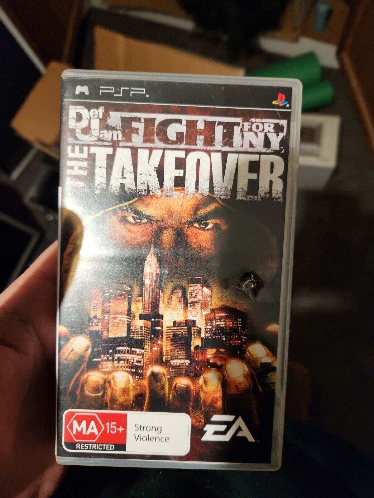 Def Jam Fight for NY The Takeover, Item, Box, and Manual