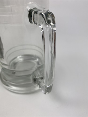 Vintage Glas Golf Bierkrug / Bierstein mit Zinn "The Drive" Golfschläger - Bild 6 von 9